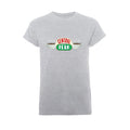 Grey - Front - Friends Unisex Adult Central Perk Roll Sleeve T-Shirt