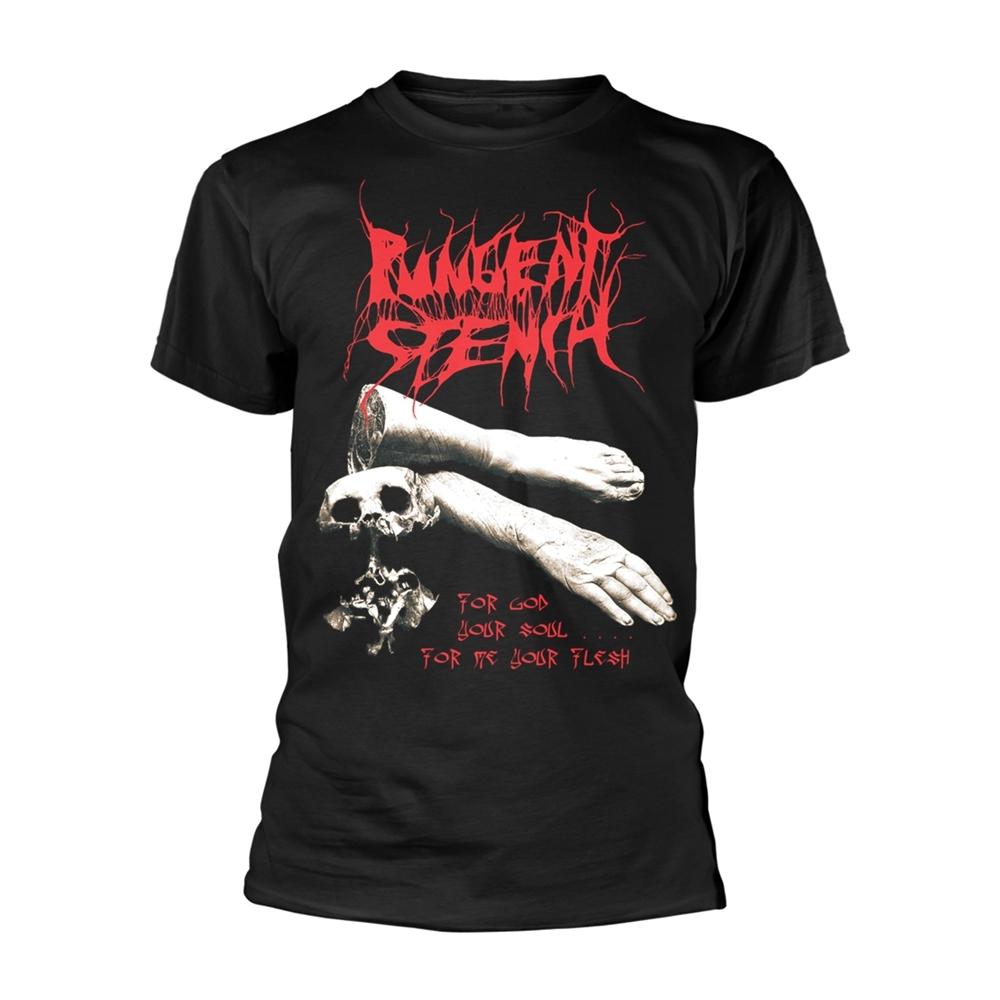 Black - Front - Pungent Stench Unisex Adult For God Your Soul T-Shirt