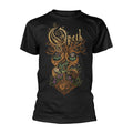 Black - Front - Opeth Unisex Adult Tree T-Shirt