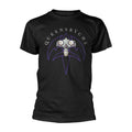 Black - Front - Queensrÿche Unisex Adult Empire Skull T-Shirt