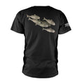 Black - Back - Tool Unisex Adult Fish T-Shirt