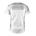 White - Back - Sacrilege Unisex Adult Behind The Realms Of Madness T-Shirt