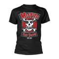 Black - Front - Misfits Unisex Adult Biker Design T-Shirt