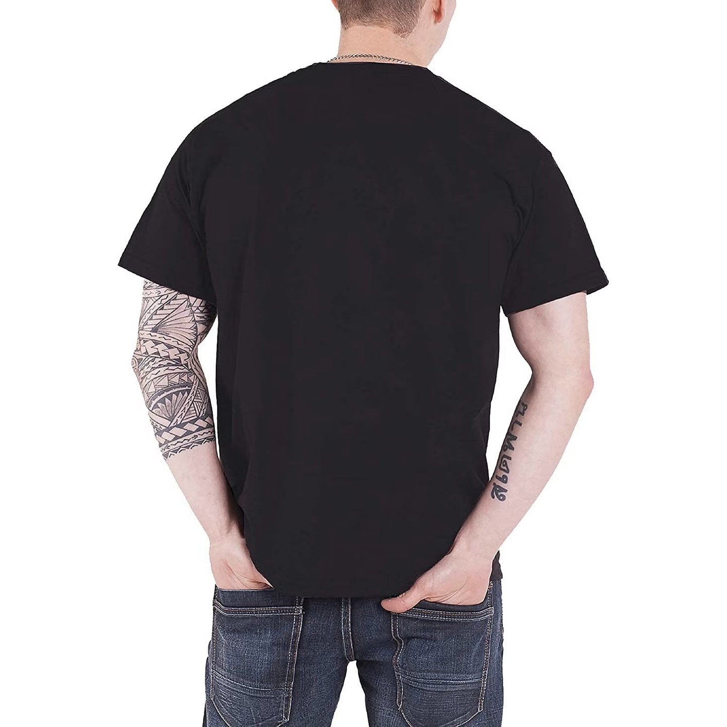 Black - Back - Soundgarden Unisex Adult Jesus Christ Pose T-Shirt