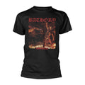 Black - Front - Bathory Unisex Adult Hammerheart Back Print T-Shirt