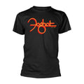 Black - Front - Foghat Unisex Adult Logo T-Shirt