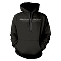 Black - Front - Stiff Little Fingers Unisex Adult Inflammable Material Hoodie