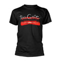 Black - Front - The Cure Unisex Adult Kiss Me T-Shirt