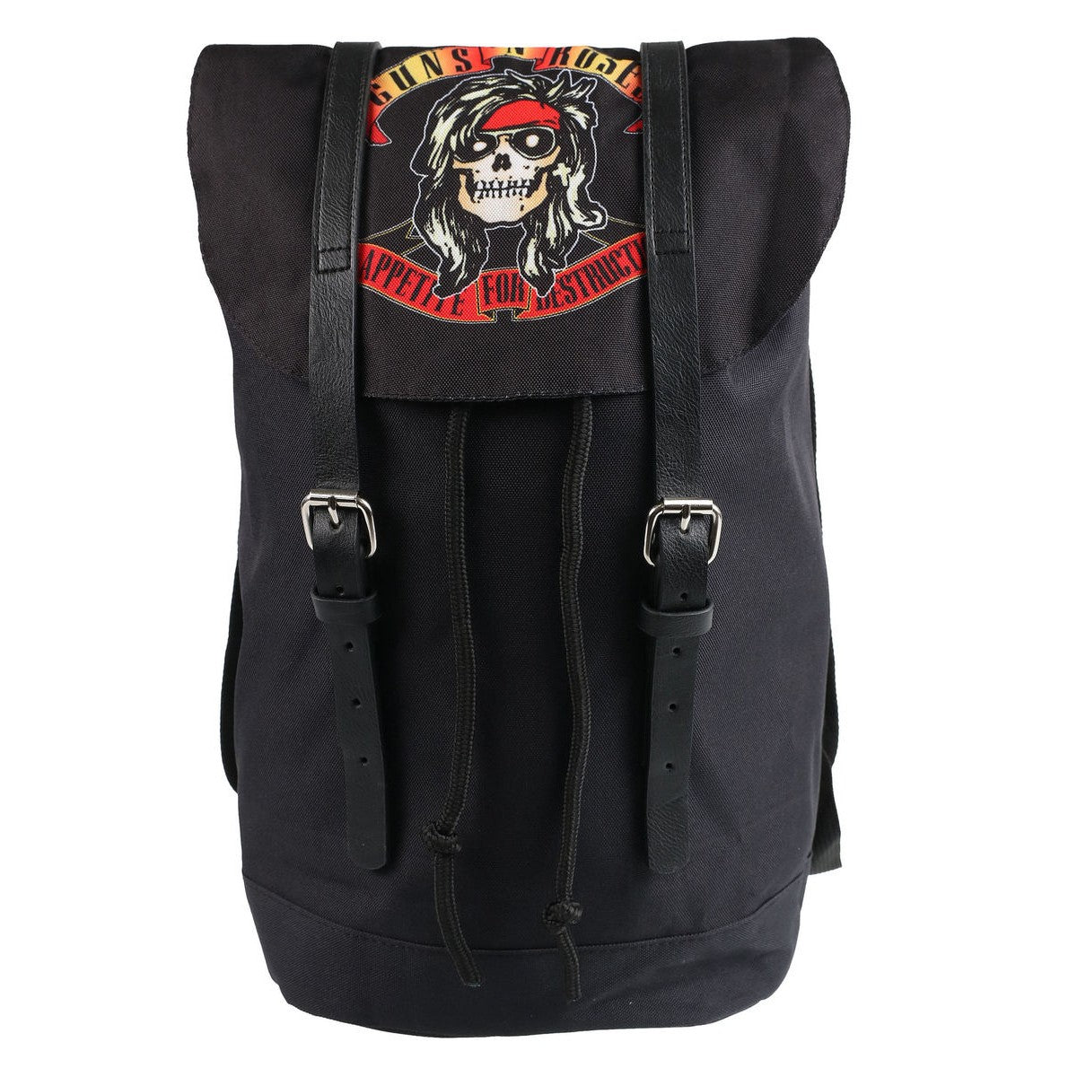 Black - Front - Guns N Roses Appetite Backpack