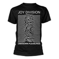 Black - Front - Joy Division Unisex Adult Unknown Pleasures T-Shirt