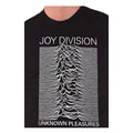 Black - Back - Joy Division Unisex Adult Unknown Pleasures T-Shirt