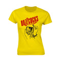 Yellow - Front - Buzzcocks Womens-Ladies Lipstick T-Shirt