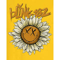 Yellow - Side - Blink 182 Womens-Ladies Sunflower T-Shirt