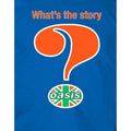 Royal Blue - Side - Oasis Unisex Adult Question Mark T-Shirt