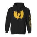 Black - Front - Wu-Tang Clan Unisex Adult Logo Hoodie