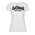 White - Front - Gas Monkey Garage Womens-Ladies Richard T-Shirt