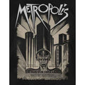 Black - Lifestyle - Metropolis Unisex Adult Poster T-Shirt