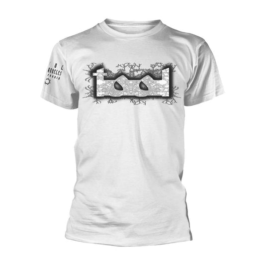 White - Front - Tool Unisex Adult Double Image T-Shirt