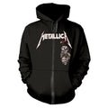 Black - Front - Metallica Unisex Adult Death Reaper Hoodie