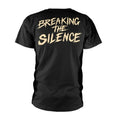 Black - Back - Heathen Unisex Adult Breaking The Silence T-Shirt
