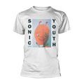 White - Front - Sonic Youth Unisex Adult Dirty T-Shirt
