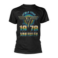 Black - Front - Van Halen Unisex Adult World Tour ´78 T-Shirt