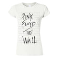 White - Front - Pink Floyd Unisex Adult The Wall Album T-Shirt