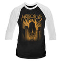 Black - Front - Metropolis Unisex Adult Long-Sleeved T-Shirt