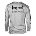White - Back - Death Angel Unisex Adult The Ultra Violence Long-Sleeved T-Shirt
