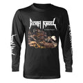 Black - Front - Death Angel Unisex Adult The Ultra Violence Long-Sleeved T-Shirt