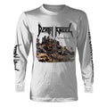 White - Front - Death Angel Unisex Adult The Ultra Violence Long-Sleeved T-Shirt
