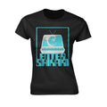 Black - Front - Enter Shikari Womens-Ladies Synth Square T-Shirt