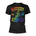 Black - Front - Rainbow Unisex Adult Long Live Rock N Roll T-Shirt