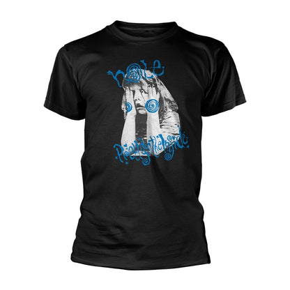 Black - Front - Hole Unisex Adult Pretty On The Inside T-Shirt