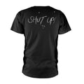 Black - Back - Hole Unisex Adult Shut Up T-Shirt