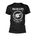 Black - Front - Watain Unisex Adult Black Metal Militia T-Shirt