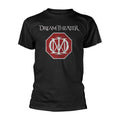 Black-Red - Front - Dream Theater Unisex Adult Logo T-Shirt