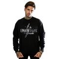 Black - Back - Linkin Park Unisex Adult Smoke Logo Long-Sleeved T-Shirt