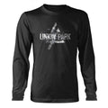 Black - Front - Linkin Park Unisex Adult Smoke Logo Long-Sleeved T-Shirt