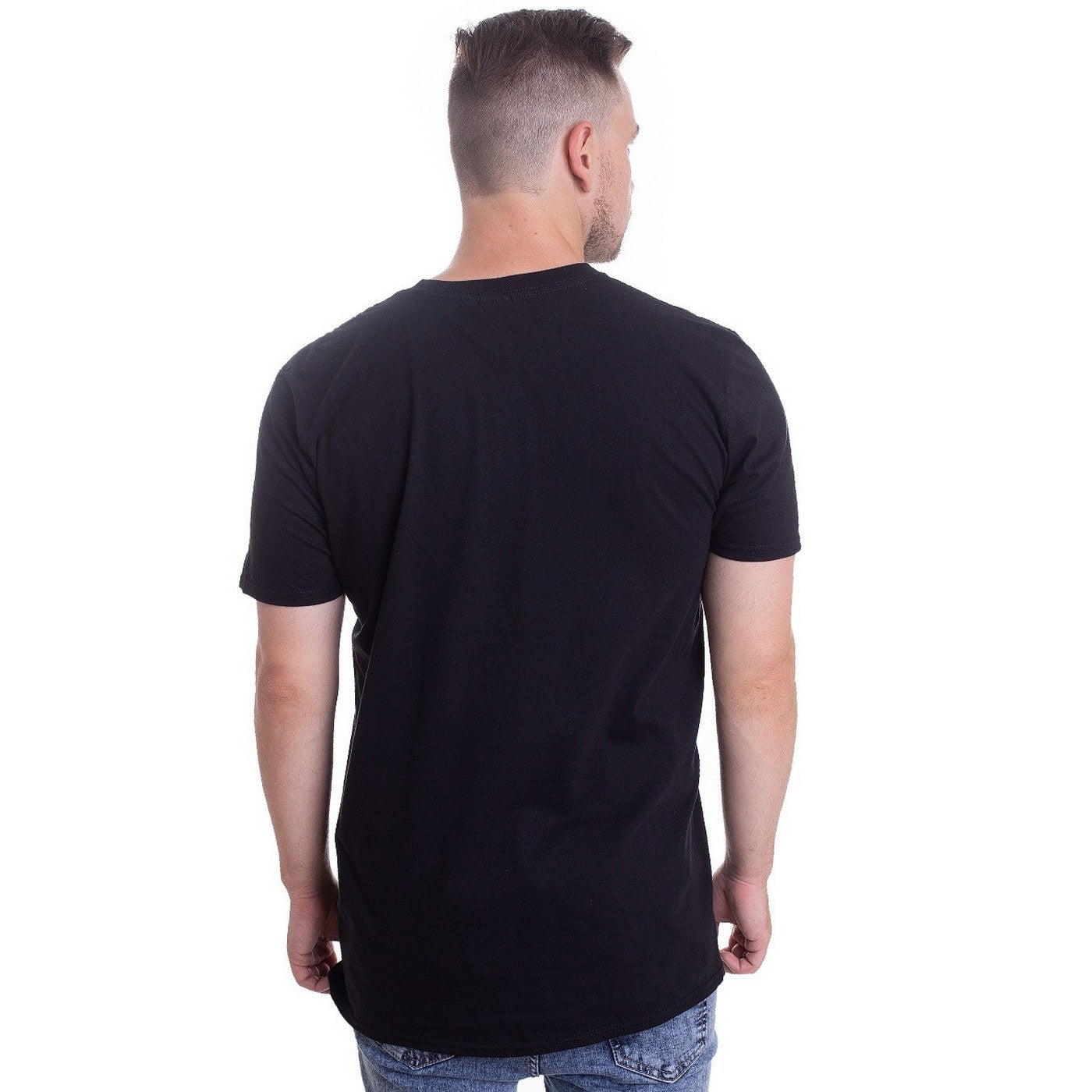 Black - Back - Therion Unisex Adult Theli T-Shirt