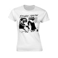 White - Front - Sonic Youth Womens-Ladies Goo Album T-Shirt
