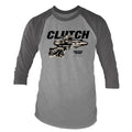 Grey - Front - Clutch Unisex Adult Pure Rock Wizards T-Shirt