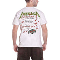 White - Back - Metallica Unisex Adult One Landmine T-Shirt