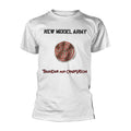 White - Front - New Model Army Unisex Adult Thunder And Consolation T-Shirt