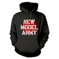 Black - Front - New Model Army Unisex Adult Logo Hoodie