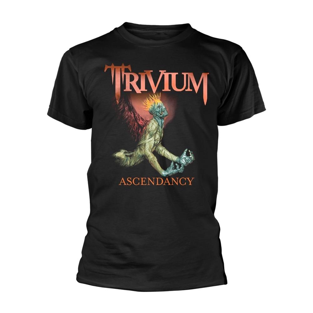 Black - Front - Trivium Unisex Adult Ascendancy T-Shirt