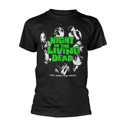 Black - Front - Night Of The Living Dead Unisex Adult T-Shirt