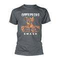 Grey - Front - The Offspring Unisex Adult Smash T-Shirt