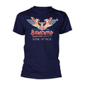 Blue - Front - Hawkwind Unisex Adult Sonic Attack T-Shirt