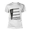 White - Front - The Selecter Unisex Adult Two Tone Striped T-Shirt